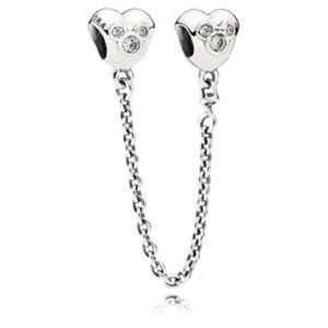 Disney Pandora Heart of Mickey Safety Chain